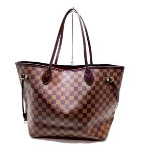 Louis Vuitton Brown MM Neverfull Tote Bag